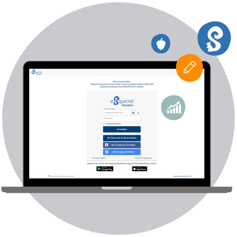 eSquirrel business blended learning platform