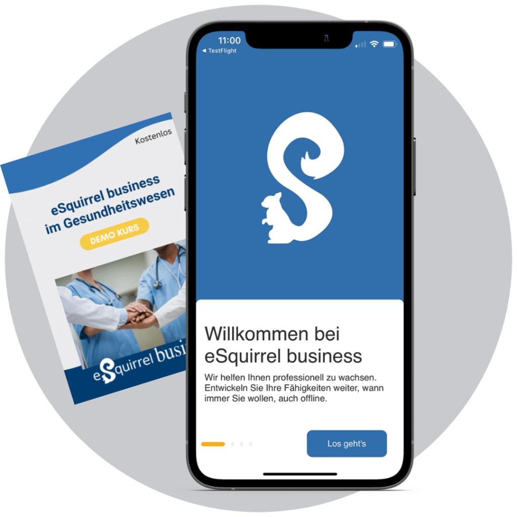Aplicación empresarial eSquirrel dunsheitswesen